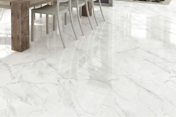 Carrara Marble Floor Design
