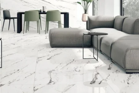 White Marble Flooring - Murfreesboro Flooring