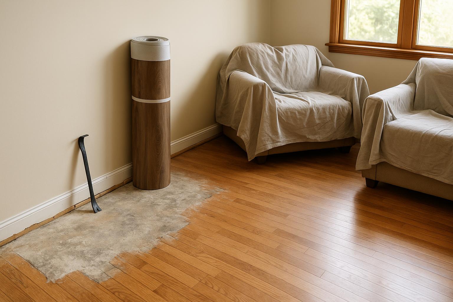 Baseboard Trim Furniture Prep Flooring — Murfreesboro Flooring