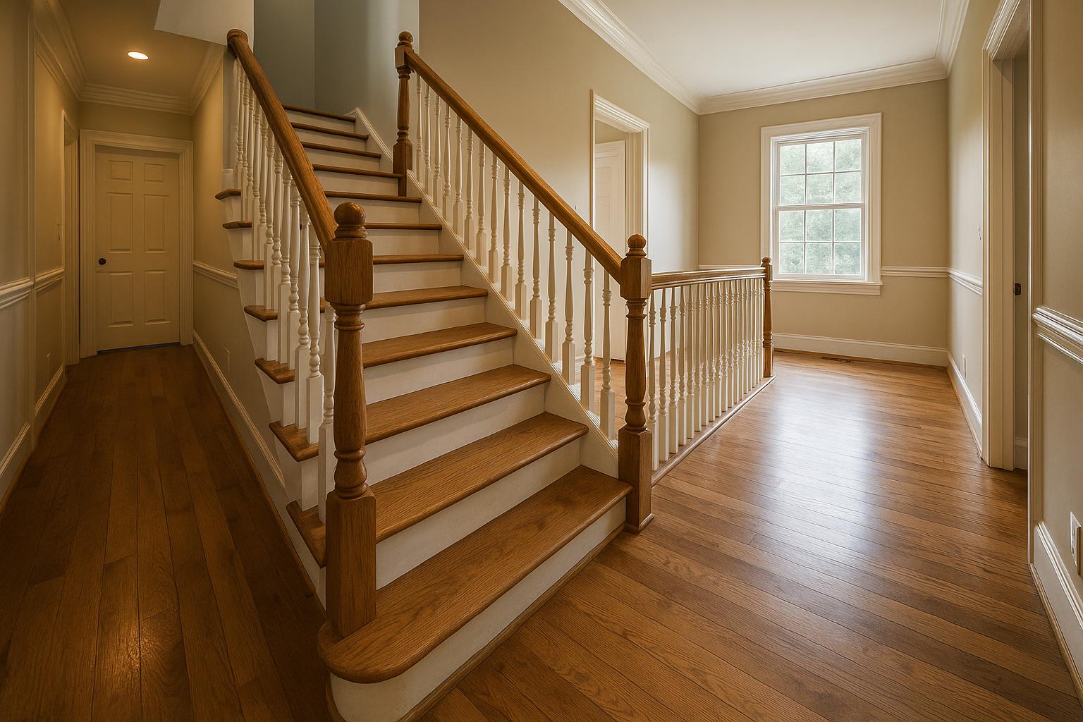 Brentwood Staircase Hardwood Flooring — Murfreesboro Flooring