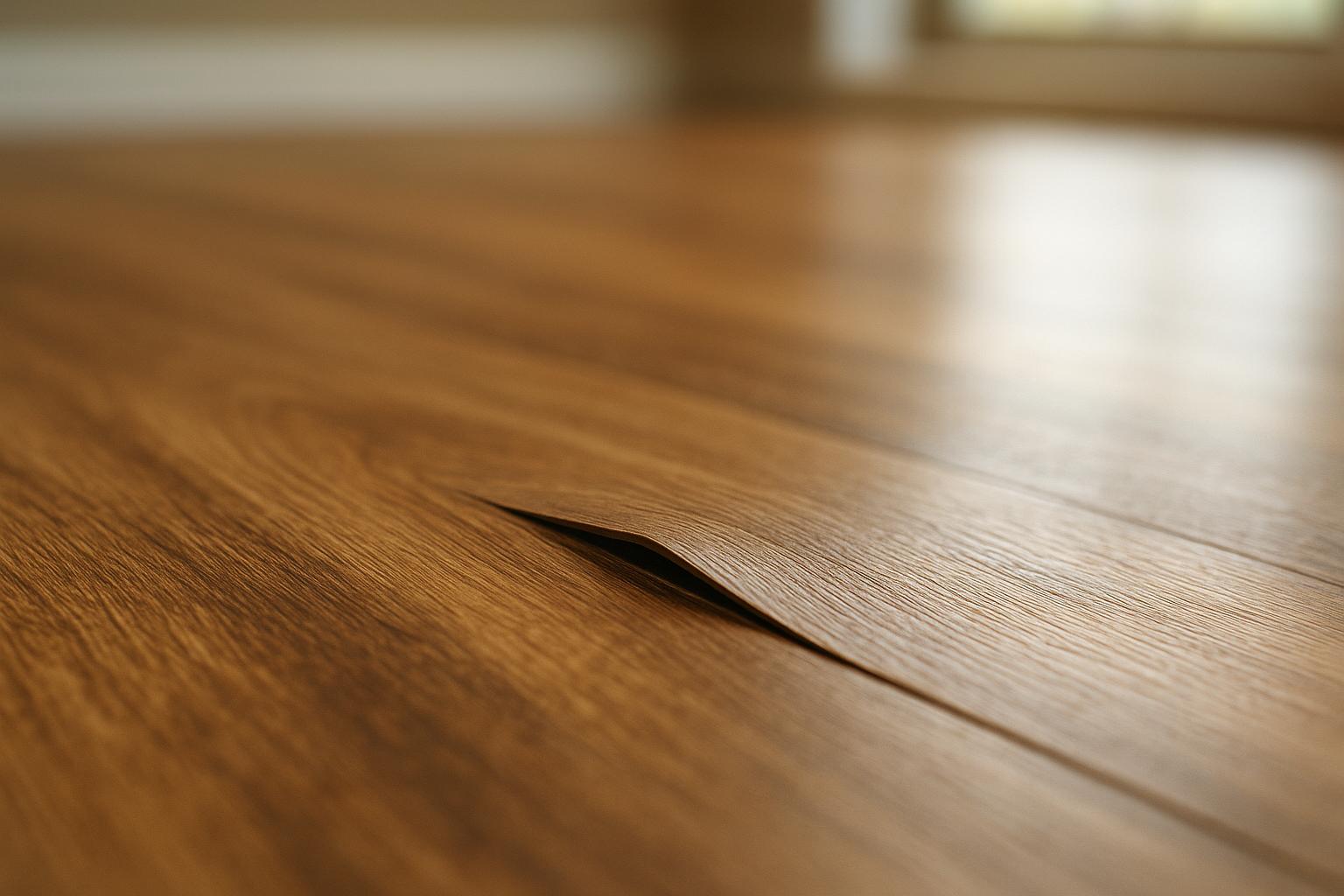 Vinyl Plank Lifting Gapping Detail — Murfreesboro Flooring